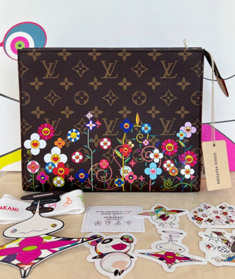 Louis Vuitton x Takashi Murakami 2025 Monogram Superflat Toiletry