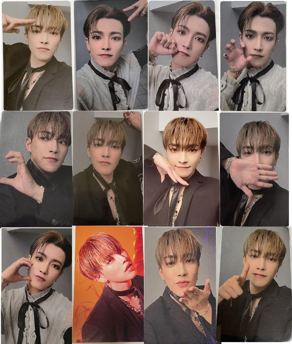 ATEEZ HONGJOONG THE WORLD EP PARADIGM OFFICIAL PHOTO CARD SOLO