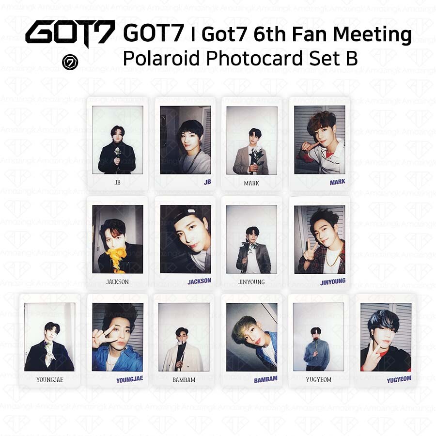 GOT7 I GOT7 6th Fan Meeting Once Upon A Time Polaroid Photocard