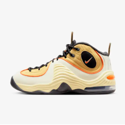 Nike Air Penny 2 Shoes 'Wheat Gold & Safety Orange' (DV7229-700