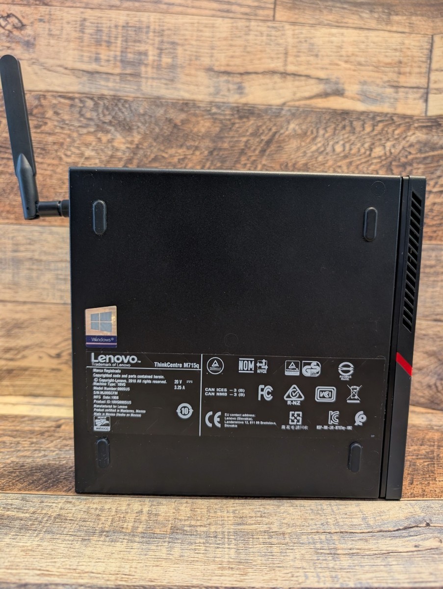 Lenovo ThinkCentre M715q Tiny PC AMD Ryzen 5 2400GE 16GB 256GB WIN