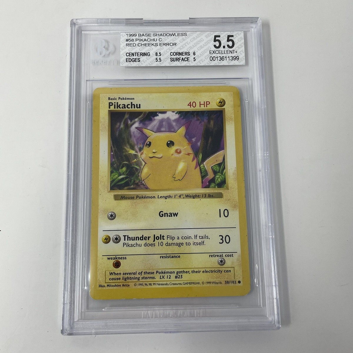 ポケモンカード Pikachu shadowless シャドーレス psa ポケモンカード