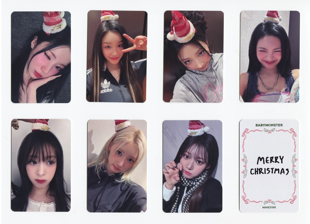 BABYMONSTER - DRIP [MAKESTAR] WINTER HOLIDAY LUCKY DRAW EXCLUSIVE