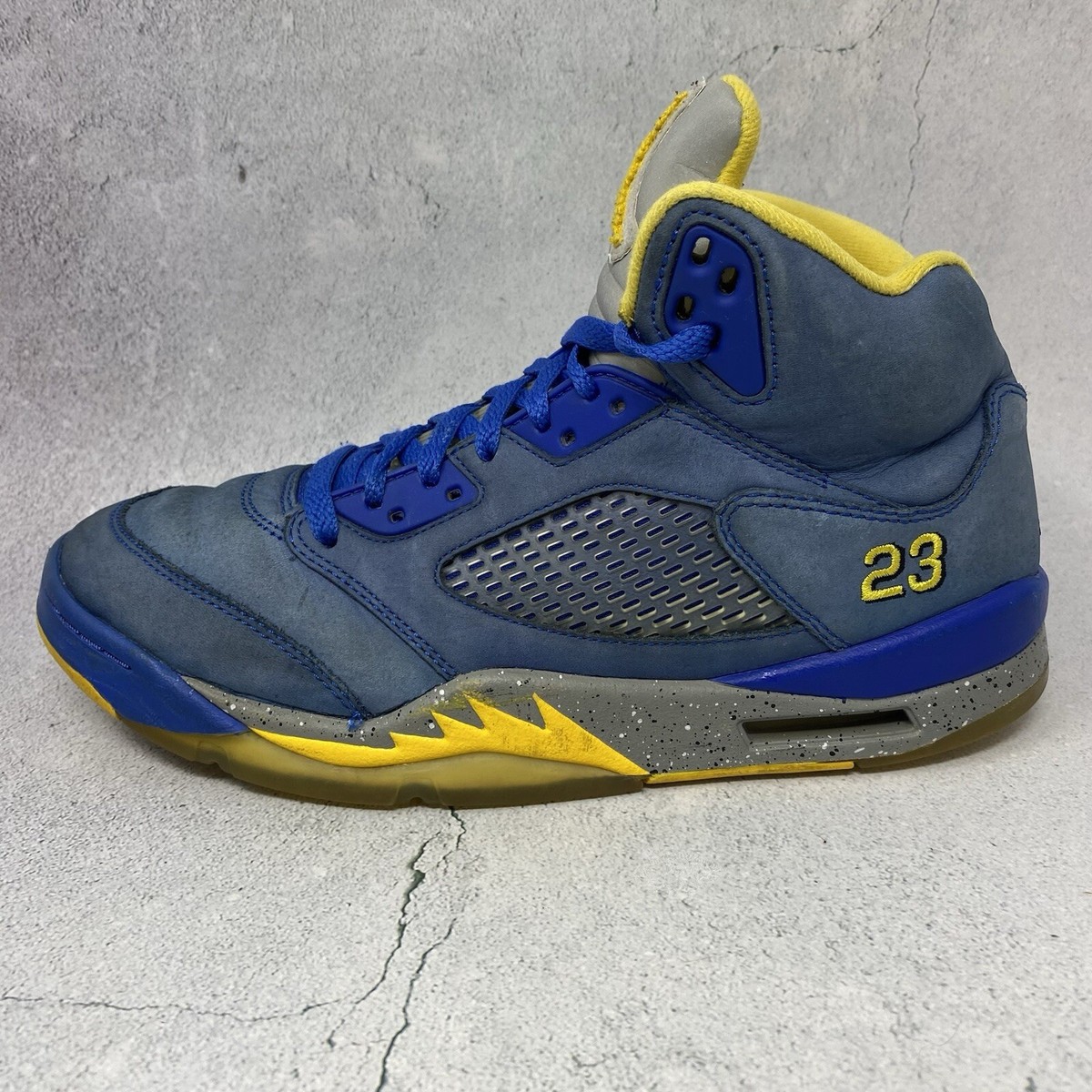 Nike Air Jordan 5 Retro Laney Varsity Royal Men's Size 9.5