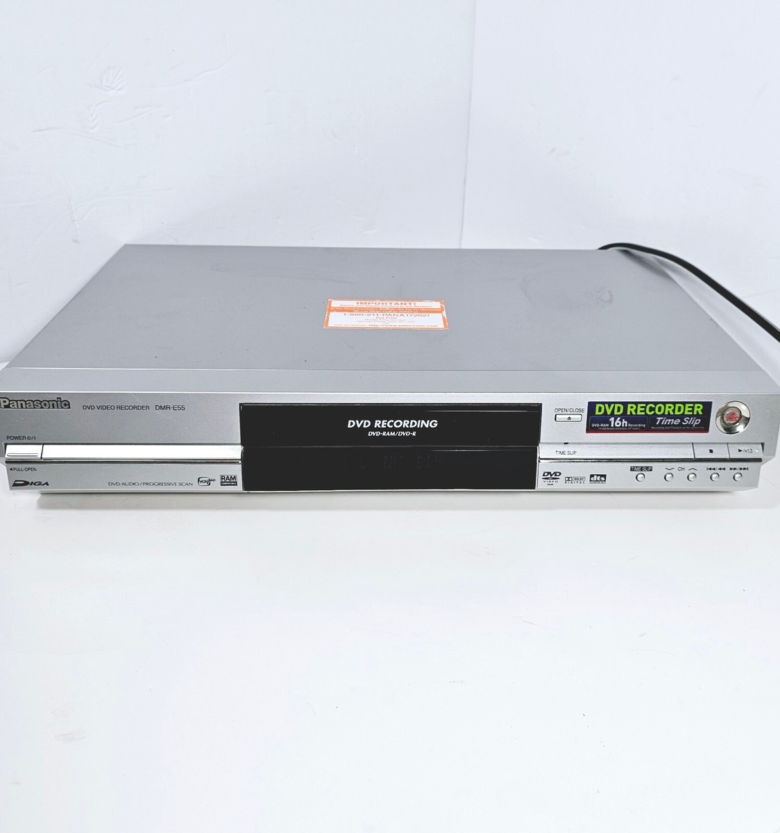 Panasonic DMR-E55 DVD Video Recorder DVD-RAM Progressive Scan No