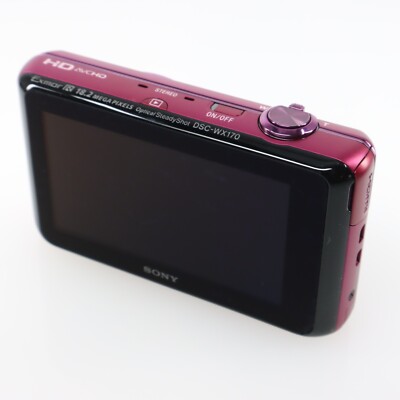 Mint] SONY Cyber-shot DSC- WX170 Pink Digital Camera 18.2MP 10x