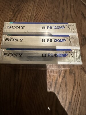 Sony 120 Metal MP 8mm Video Cassette Tape - Metal Particle Tape