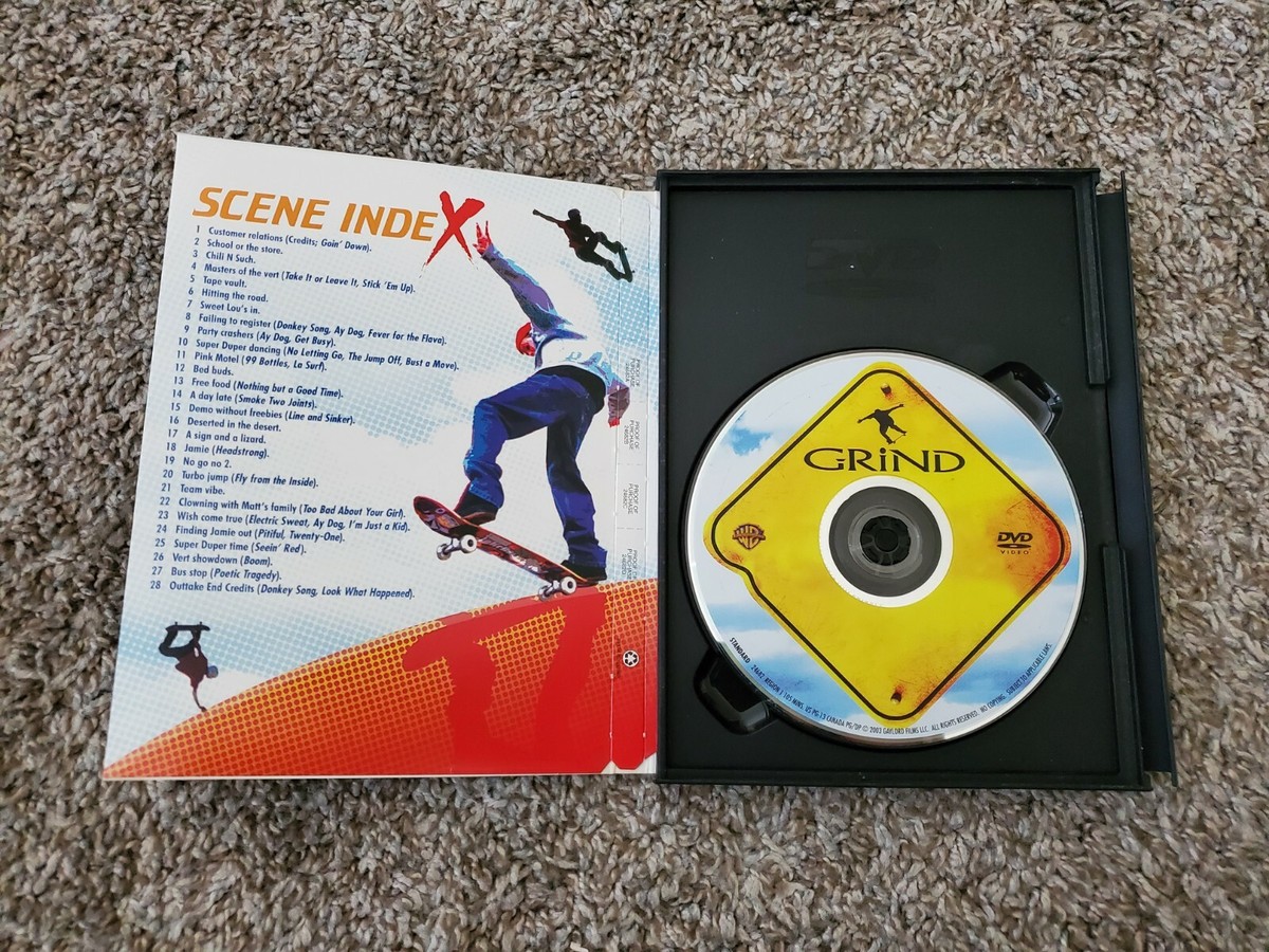 Grind (2003,DVD) Mike Vogel/Adam Brody Skateboarding Comedy OOP