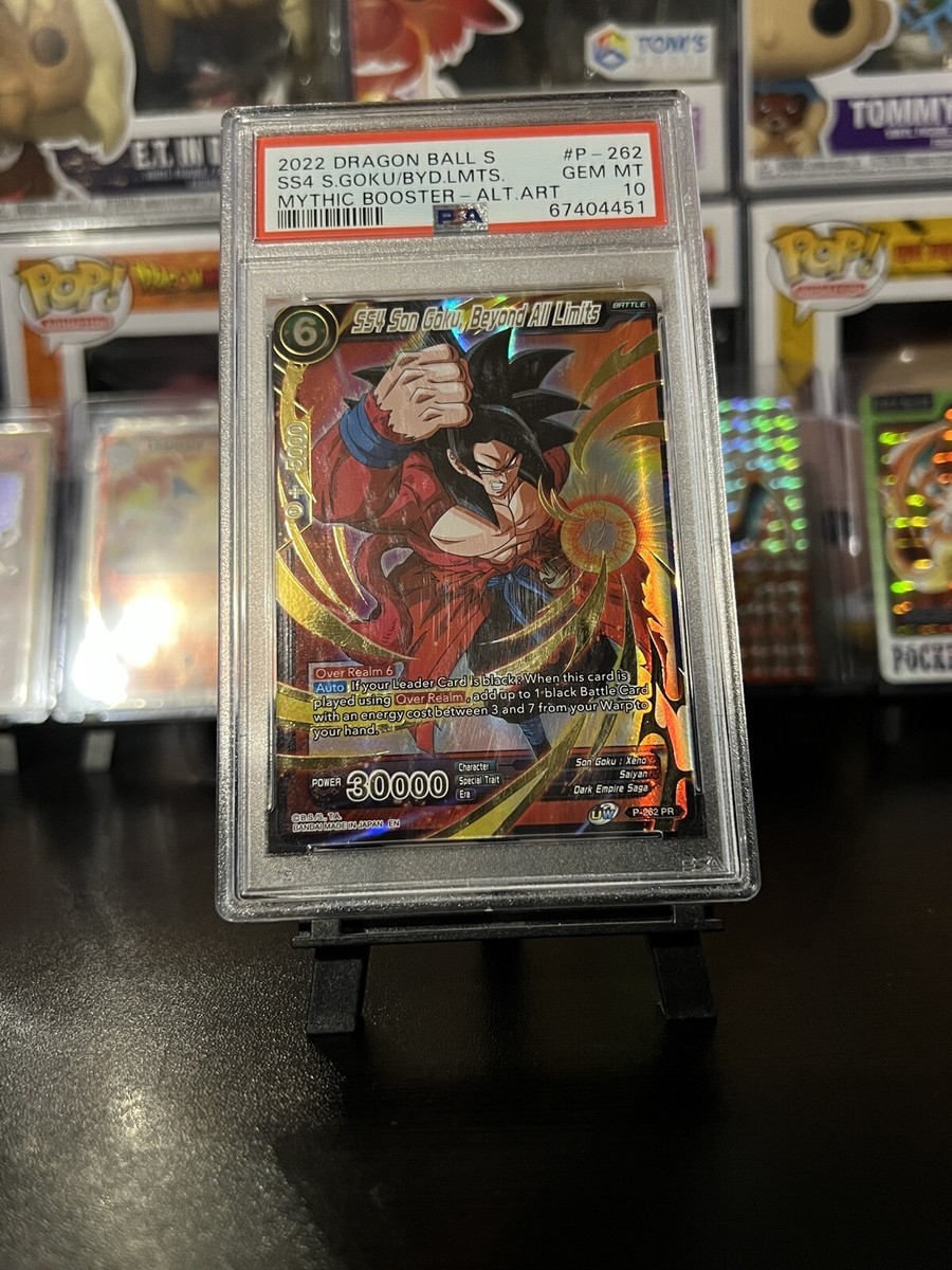 SS4 Son Goku, Beyond All Limits - P-262 - PR - Foil (Gold Stamped