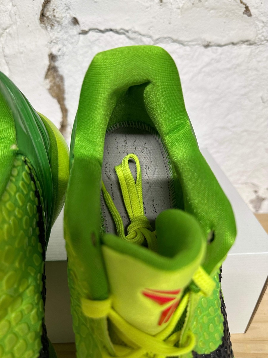 Size 15 - Nike Zoom Kobe 6 Protro Low Grinch for sale online | eBay
