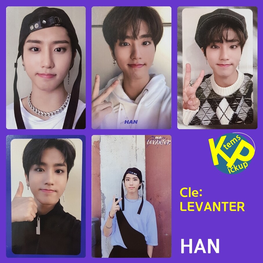 Stray Kids Cle: Levanter Official Photocard @ HAN JiSung | eBay