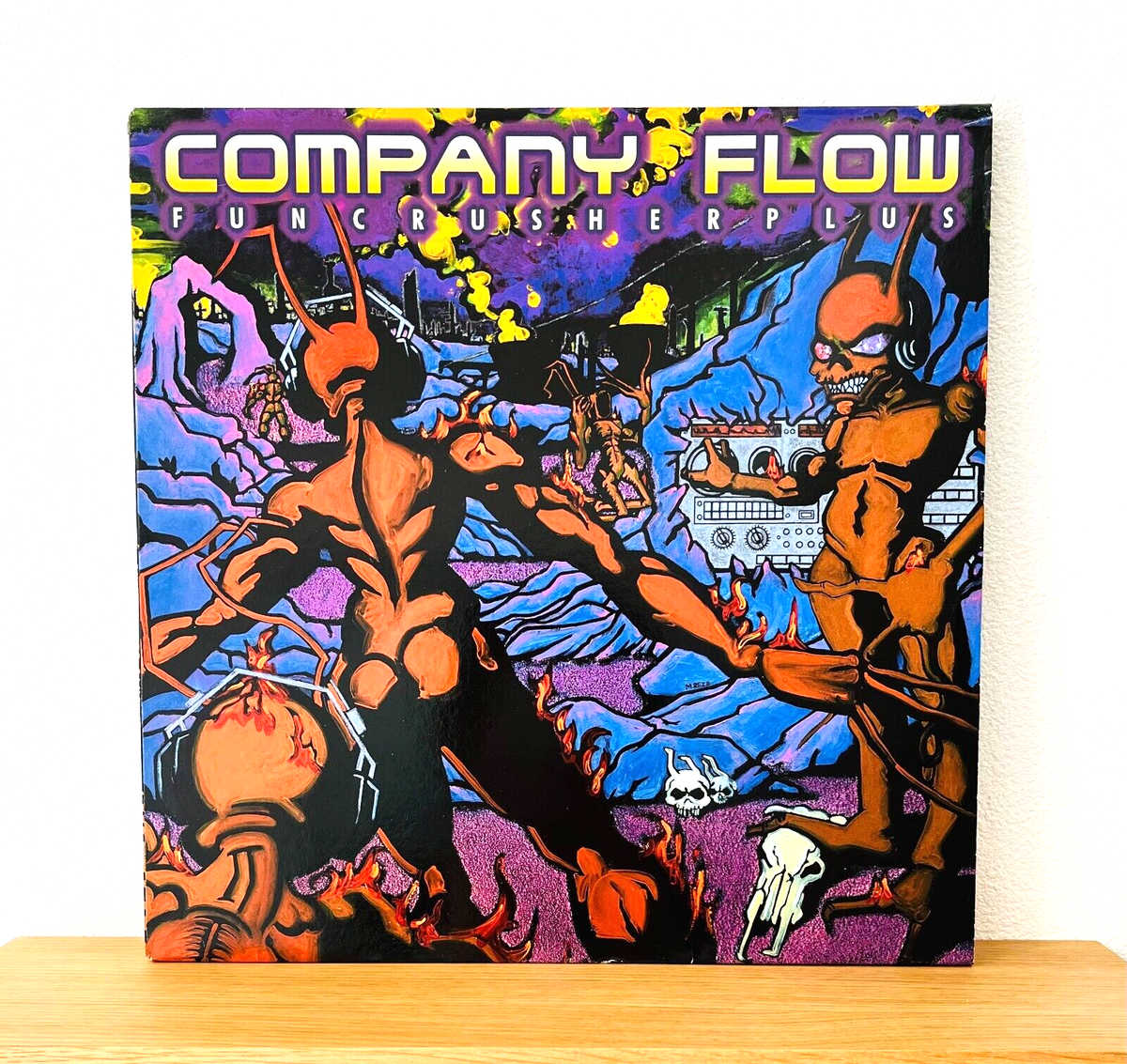 Company Flow / Funcrusher Plus 1997 US ORIGINAL 2LP Rawkus RWK