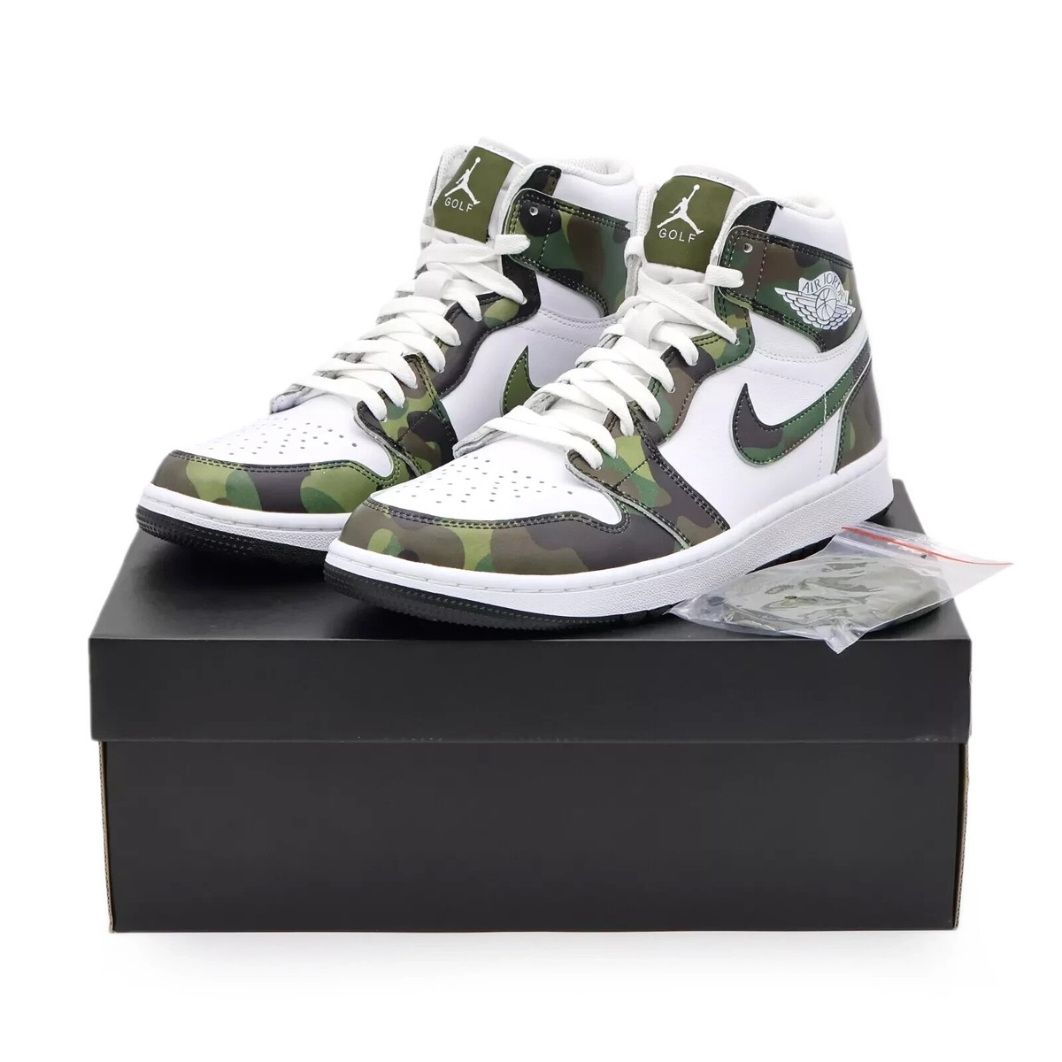 DQ0660-300 Nike Air Jordan 1 High Golf Camo (Men's) | eBay