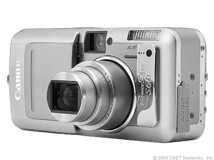 Canon PowerShot S60 5.0MP Digital Camera - Silver for sale online