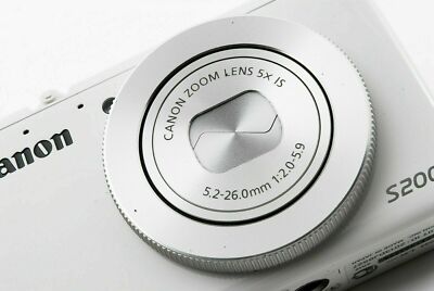 Canon PowerShot S200 compact digital camera *white *made in Japan