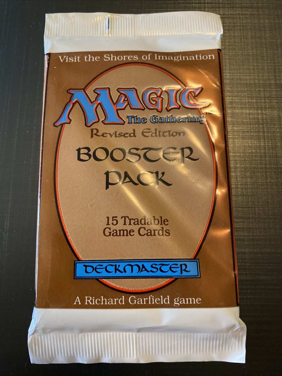 Wizards of the Coast Magic the Gathering Revised Edition Booster