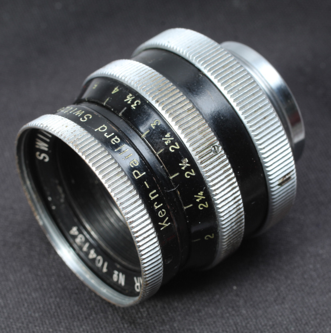 25MM F/1.4 KERN-PAILLARD SWITAR AR STANDARD C MOUNT W CASE READ