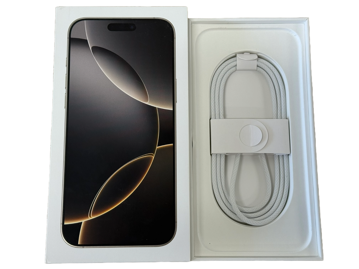 Genuine Apple iPhone 16 Pro Max Box with Accessories - Empty Box