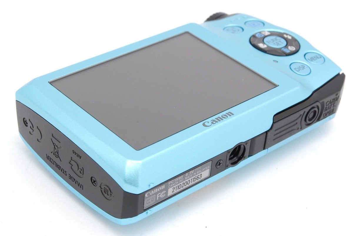 Canon PowerShot A3200 IS 14.1MP Digital Point & Shoot Camera Blue