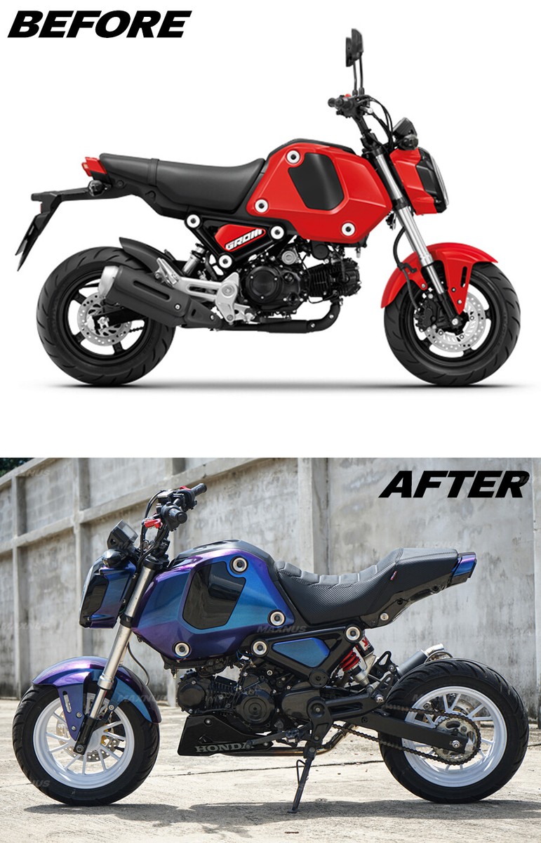 2022-2024 Honda Grom 125 Purple Fate Plastic Panel Fairing Belly