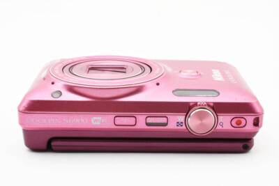Junk Nikon COOLPIX S6900 Pink 16.2MP Compact Digital Camera no