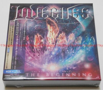 New LOVEBITES IN THE BEGINNING THE BEST OF 2017-2021 4 CD Blu-ray