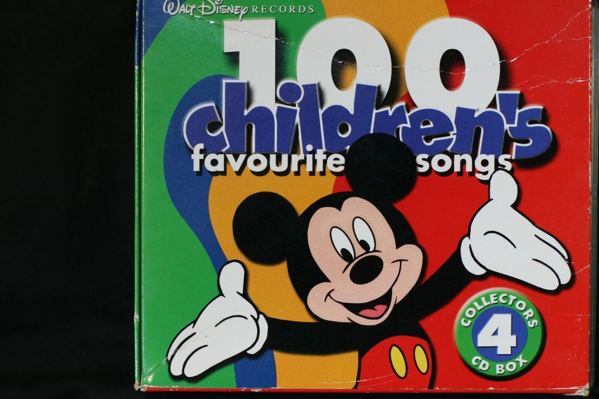 Walt Disney Records 100 Children's Favourite Songs Collector's 4