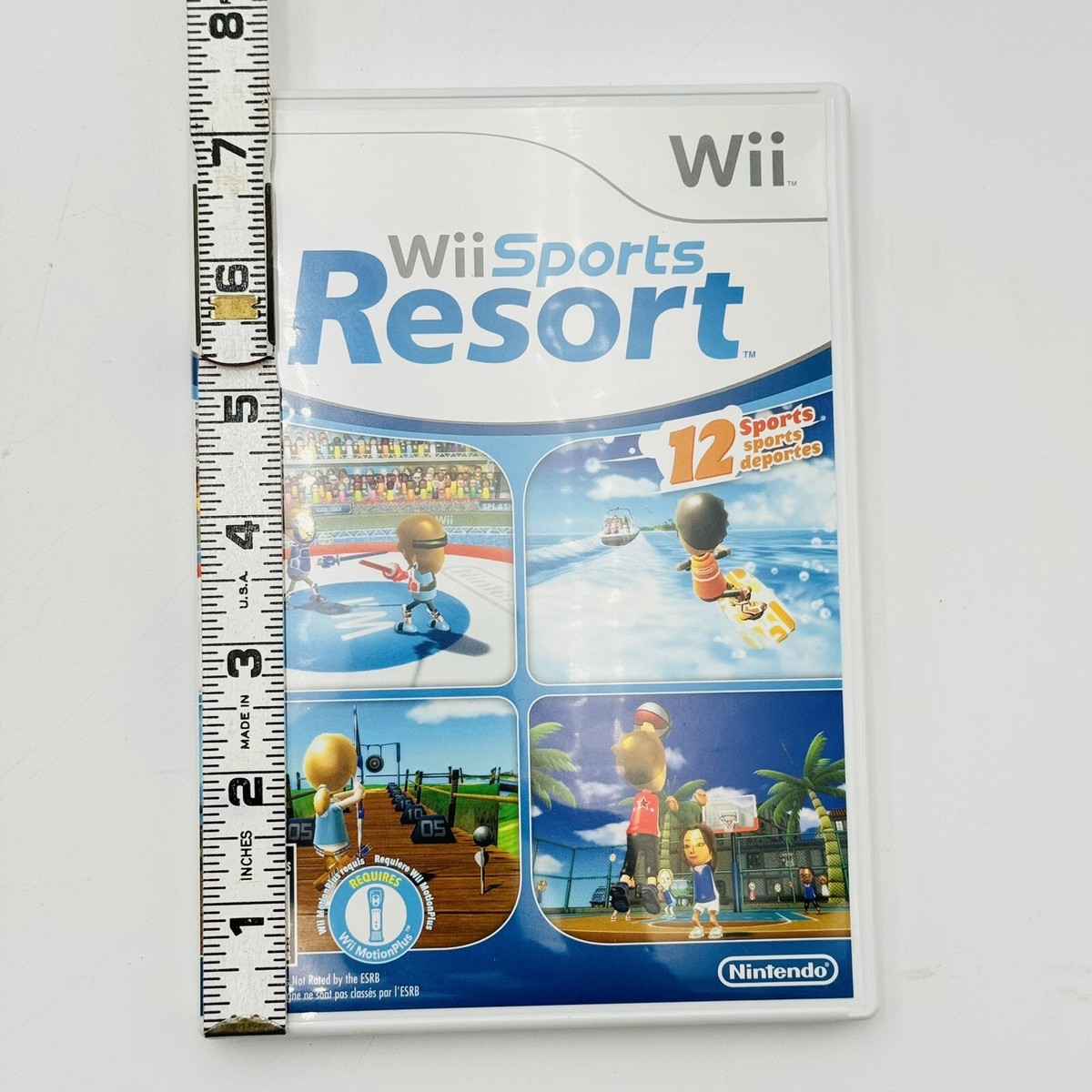 Wii Sports Wii Sports Resort 2 in 1 Combo Game 2 Discs TESTED