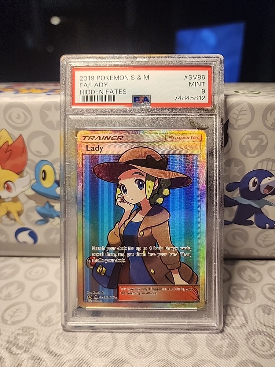 2019 Pokemon: LADY SV86/SV94 - [Full Art] - [Hidden Fates] - Mint