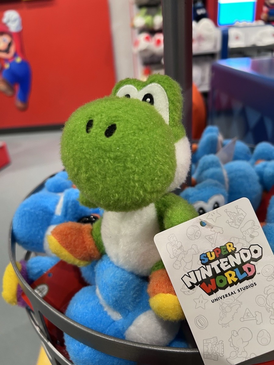 Universal Studios Super Nintendo World Yoshi Plush toy | eBay