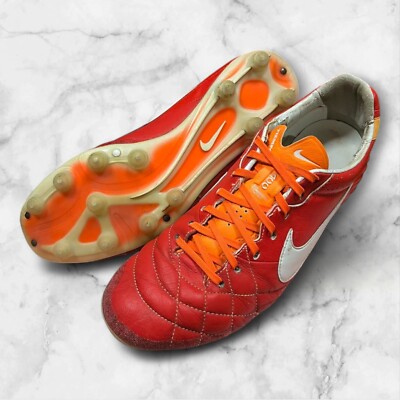 Nike Tiempo Legend IV HG-E AF Soccer Cleats US 9 Used No Box/Bag
