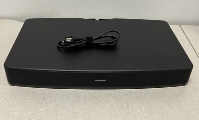 Bose Solo TV Sound System Model 410376 Black with Power Cord No