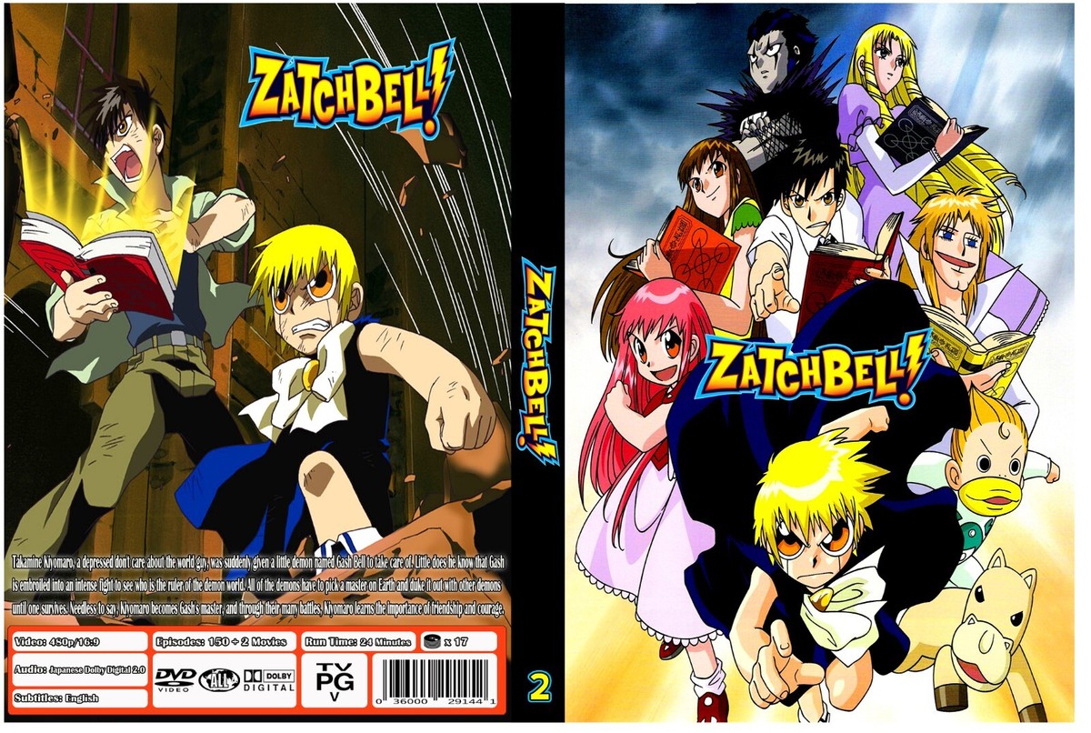 Zatch Bell! Complete Anime Series Episodes 1-150 + 2 Movies | eBay UK