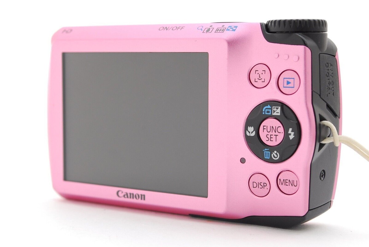Canon PowerShot A3200 IS 14.1MP Digital Camera Pink | eBay Australia