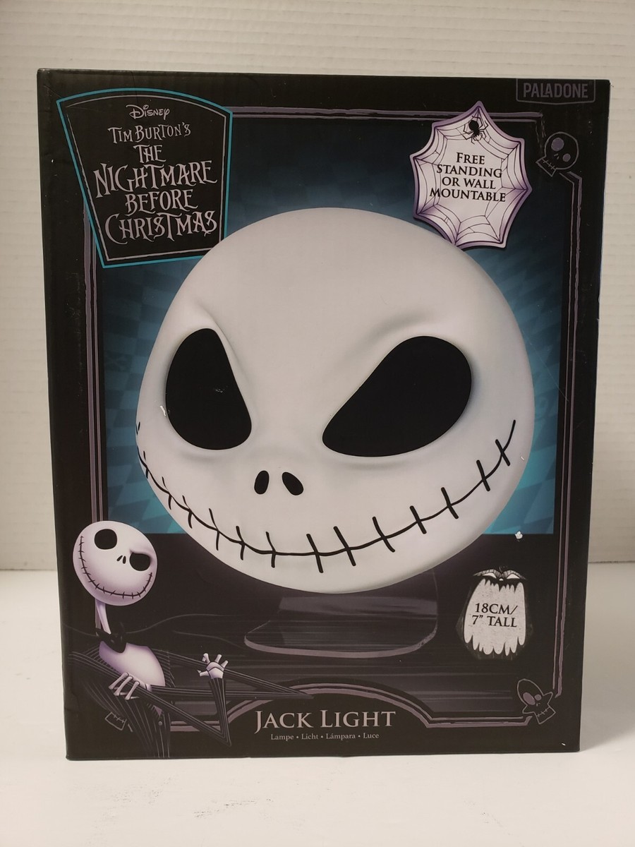 Large Jack Skellington Head Nightmare Before Christmas Light 7