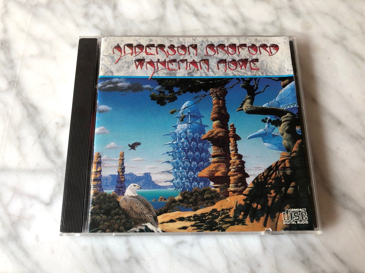 Anderson, Bruford, Wakeman, Howe Self Titled CD 1989 Arista ARCD85