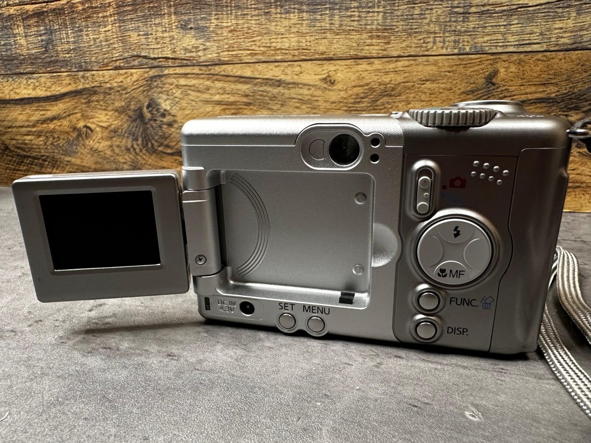 Canon PowerShot A80 4.0MP Digital Camera - Silver for sale online