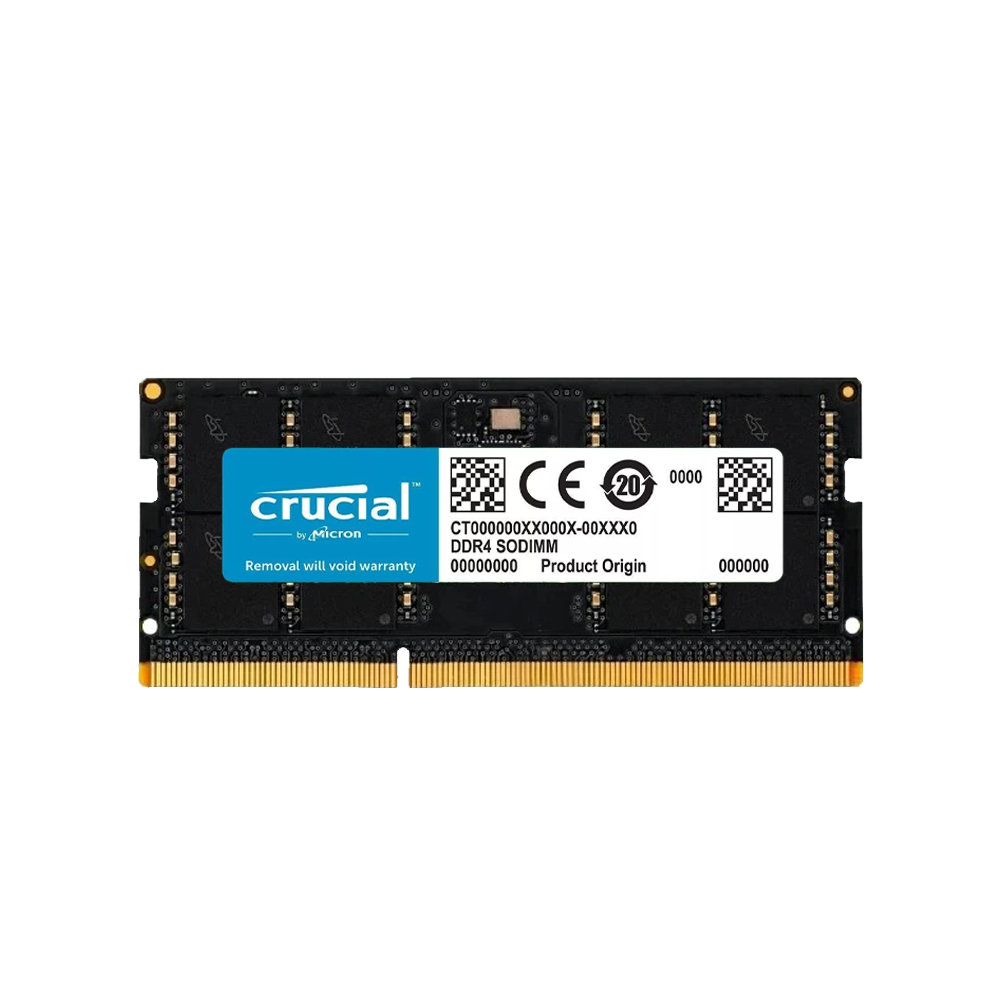 Crucial 32GB 64GB DDR4 3200MHz 1.2V SODIMM 260pin Laptop Memory