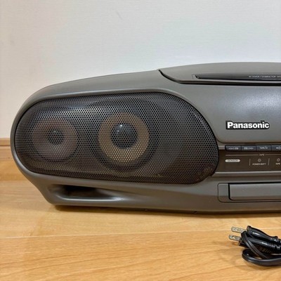 Junk item Panasonic RX-DT909 CD radio cassette player