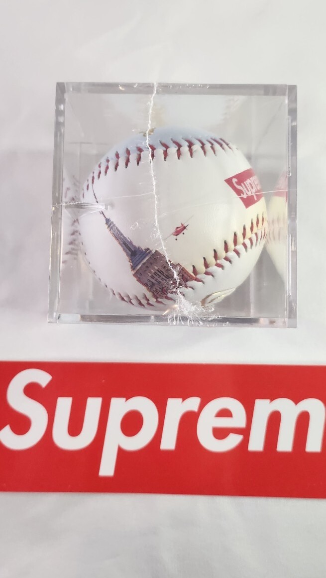Supreme x Rawlings Aerial Baseball W/Case | FW23 MLB Collab NEW