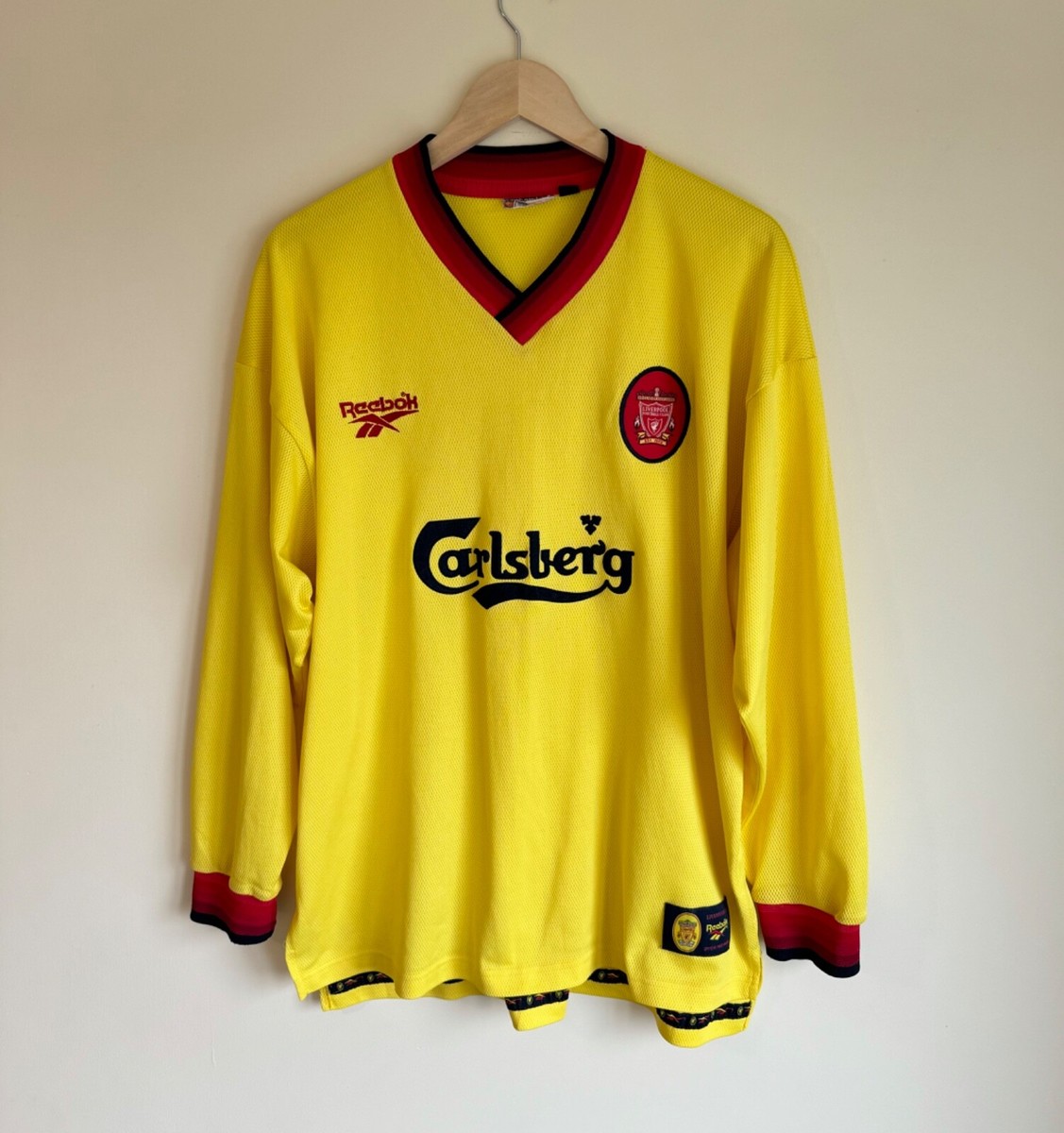 RARE Liverpool 1997/1998/1999 Away LS Longsleeve Shirt Jersey
