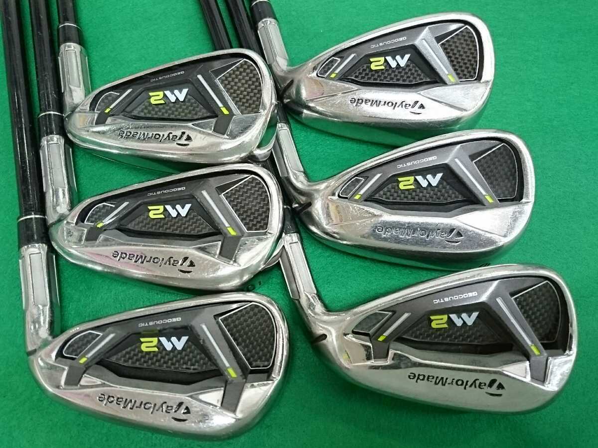 Golf Iron Set TaylorMade M2 2017 TM7-217 (S) 6pcs 5-P JAPAN | eBay