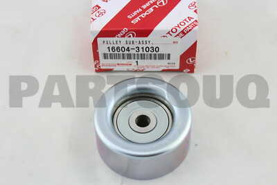1660431030 Genuine Toyota PULLEY SUB-ASSY, IDLER, NO.2 16604-31030
