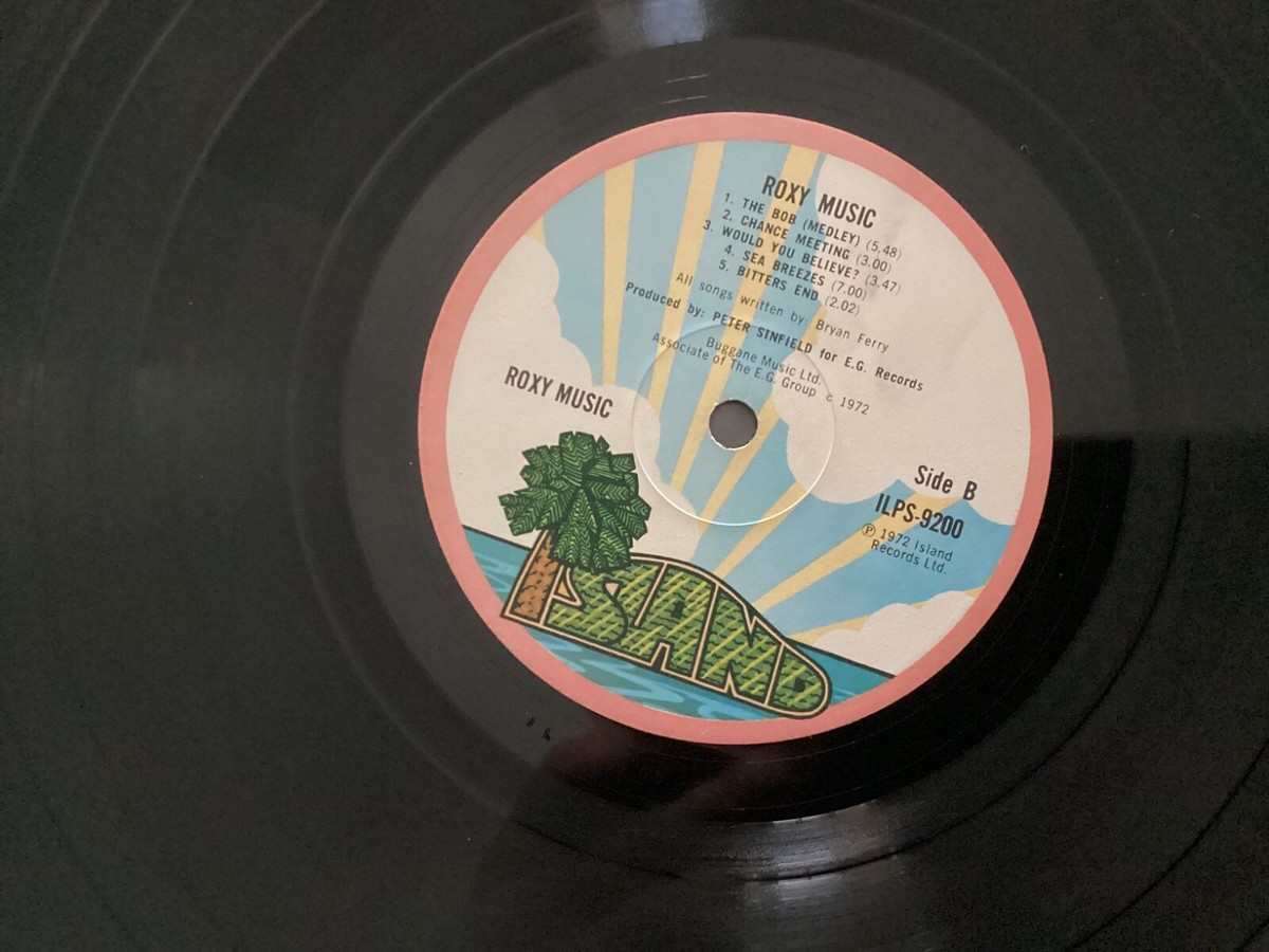 Roxy Music - Roxy Music - Original UK Gatefold LP - Island Pink