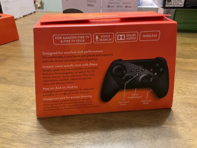 Amazon Fire TV Game Controller W/ Voice Search FireOS NEW SEALED