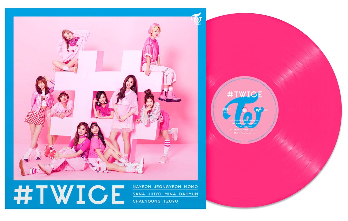 TWICE JAPAN DEBUT BEST ALBUM Color Vinyl #1#2#3#4 Analog Record
