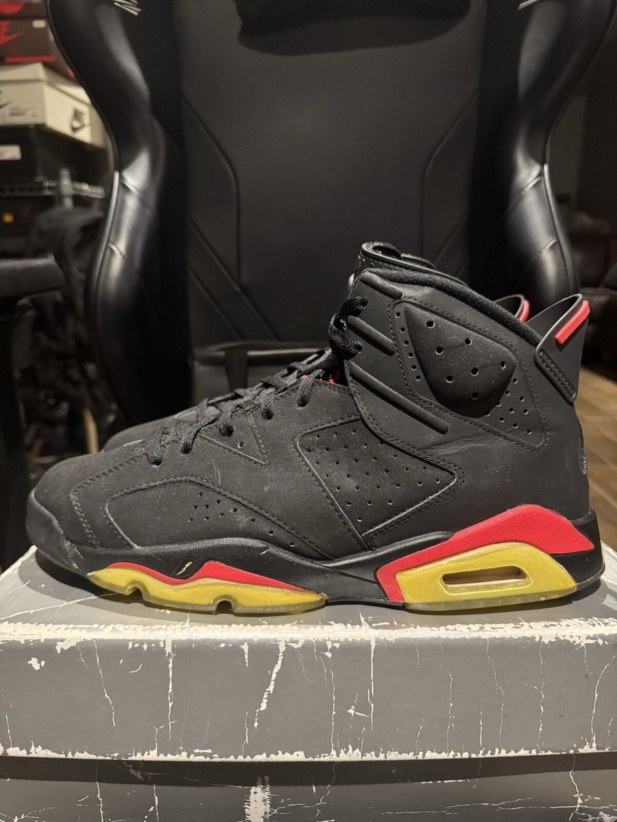 2000 OG Nike Air Jordan 6 VI Retro Black Infrared Size 13 Rep box