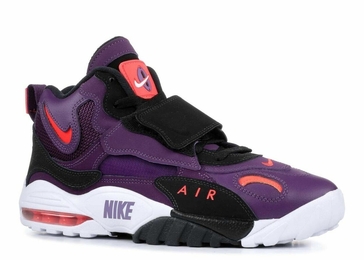 NIKE AIR MAX SPEED TURF NIGHT PURPLE DEION SANDERS Sz 10.5 zoom
