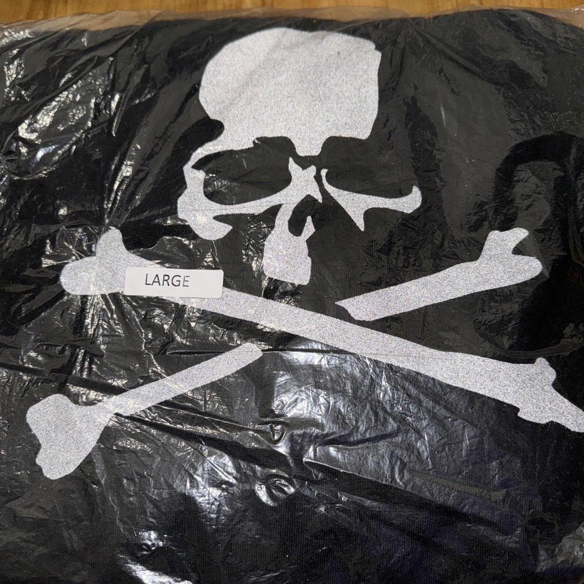 ANTI-SOCIAL CLUB x MASTERMIND JAPAN Black Cotton SKULL HOODIE