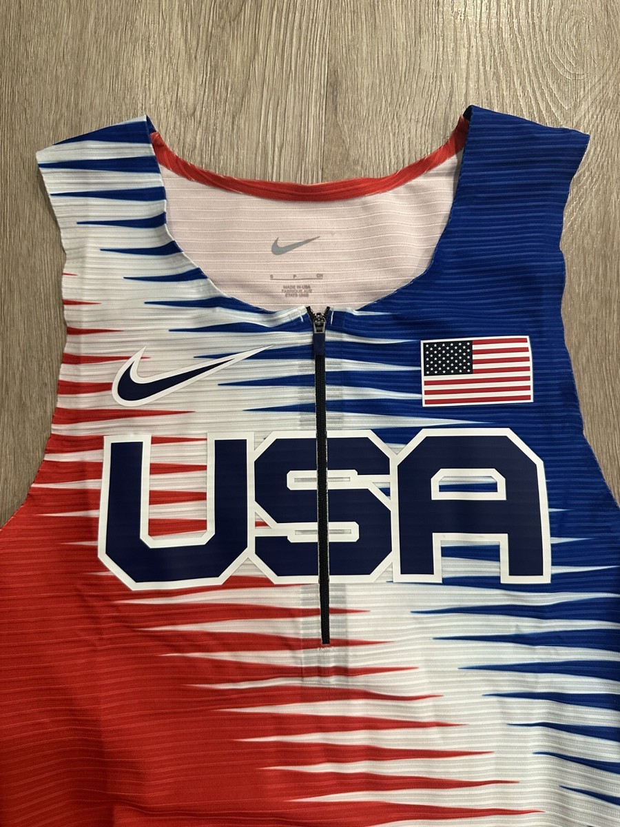 NIKE Pro Elite Team USA Track Speed Suit SIZE S NEW CV0001-636 | eBay